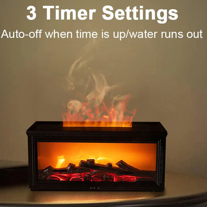 eld-effekt aromadiffuser 280 ml med fjärrkontroll och timer – Mitt Vackra Hem